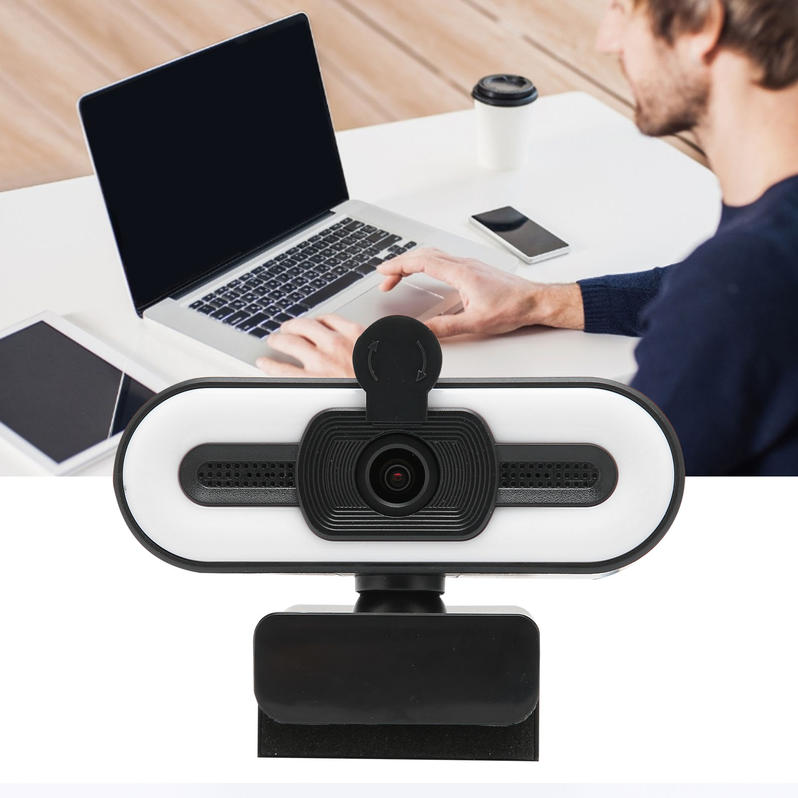 Camera cho PC Webcam độ nét cao 1080p để phát trực tiếp cho hội nghị video