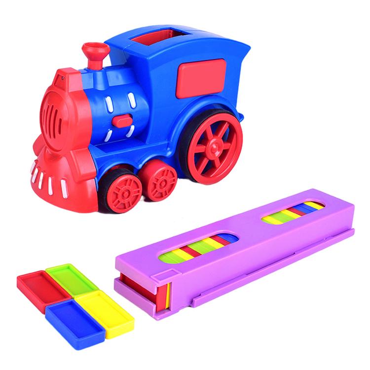 Trò chơi trẻ em Đồ chơi xe lửa Domino Vui nhộn và đầy màu sắc Xe lửa sáng tạo Đồ chơi trò chơi Dominos Vui nhộn và sáng tạo Trò chơi Dominos Âm thanh và ánh sáng Đồ chơi cấp phép đúc tự delightful