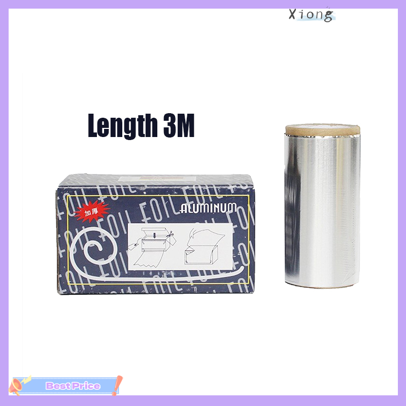 Xiong 3 6 8M Super Long Thick Perm Aluminum Foil Paper Stain Hairdressing Supplies