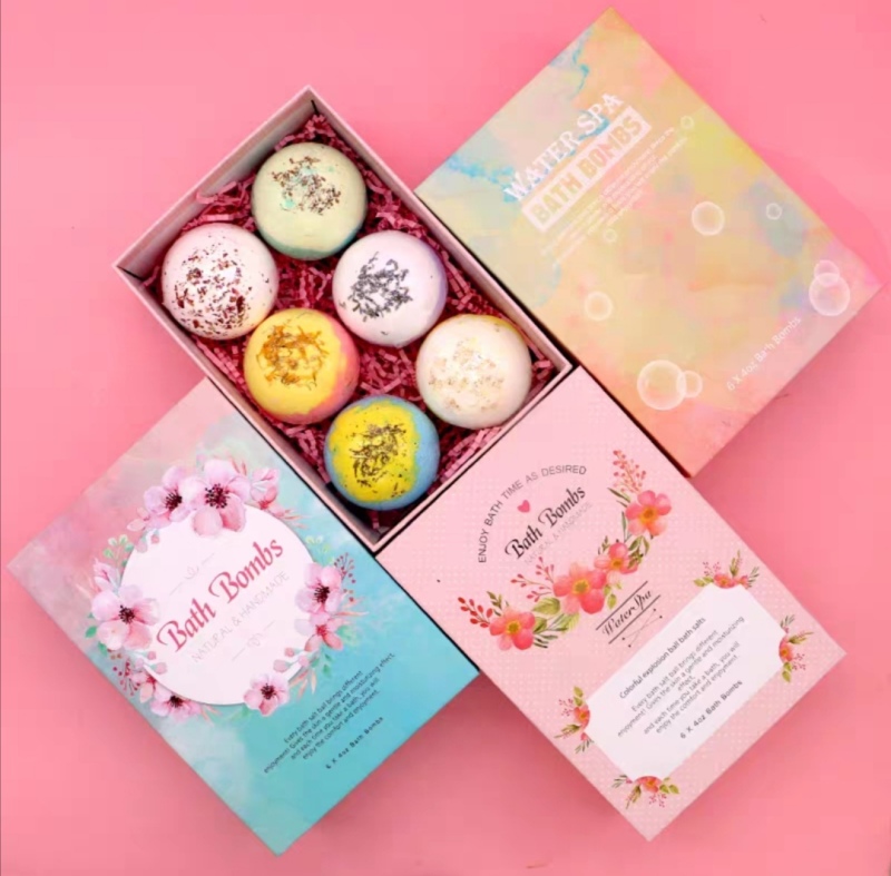 Buy Local Seller 6x100g Bath Bombs Set Relaxation Shower Sea Salt Bath Ball Bath Fizzy Balls BathBall Bathbomb Handmade Spa Salts Organic Singapore