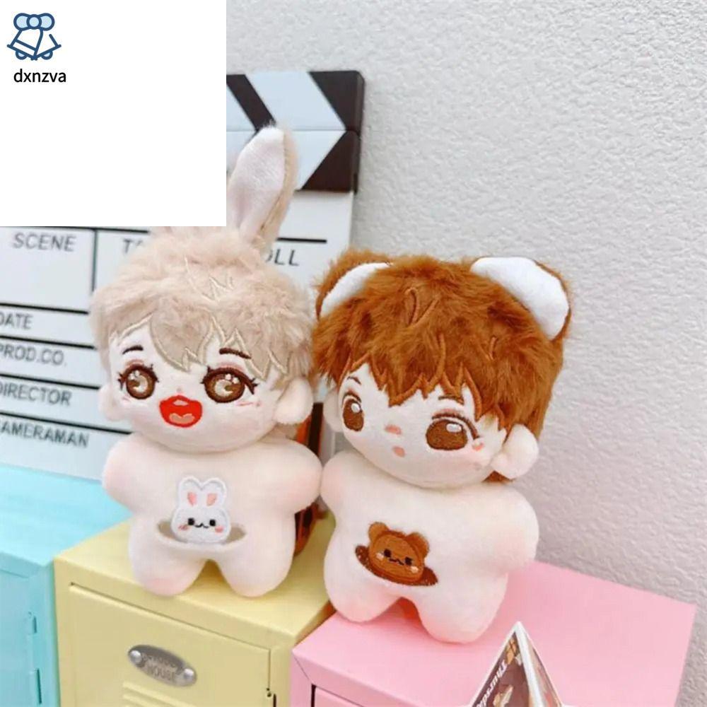 DXNZVA Không có thuộc tính Búp bê ngôi sao vải bông Mềm Đồ chơi nhồi bông Búp bê không thuộc tính Búp bê thần tượng 10cm Đồ chơi nhồi bông Quà tặng đồ chơi trẻ em