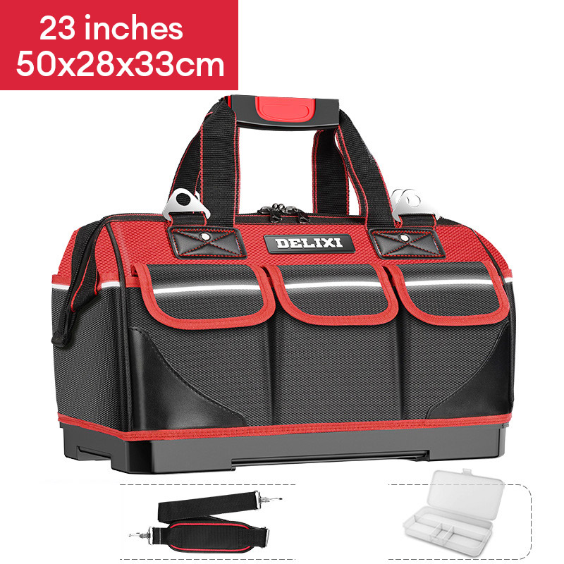 ERMO Giỏ Xách Dụng Cụ 🔧Bộ công cụ Bộ công cụ phần cứng đa chức năng Túi vải dày chống mài mòn Thợ mộ