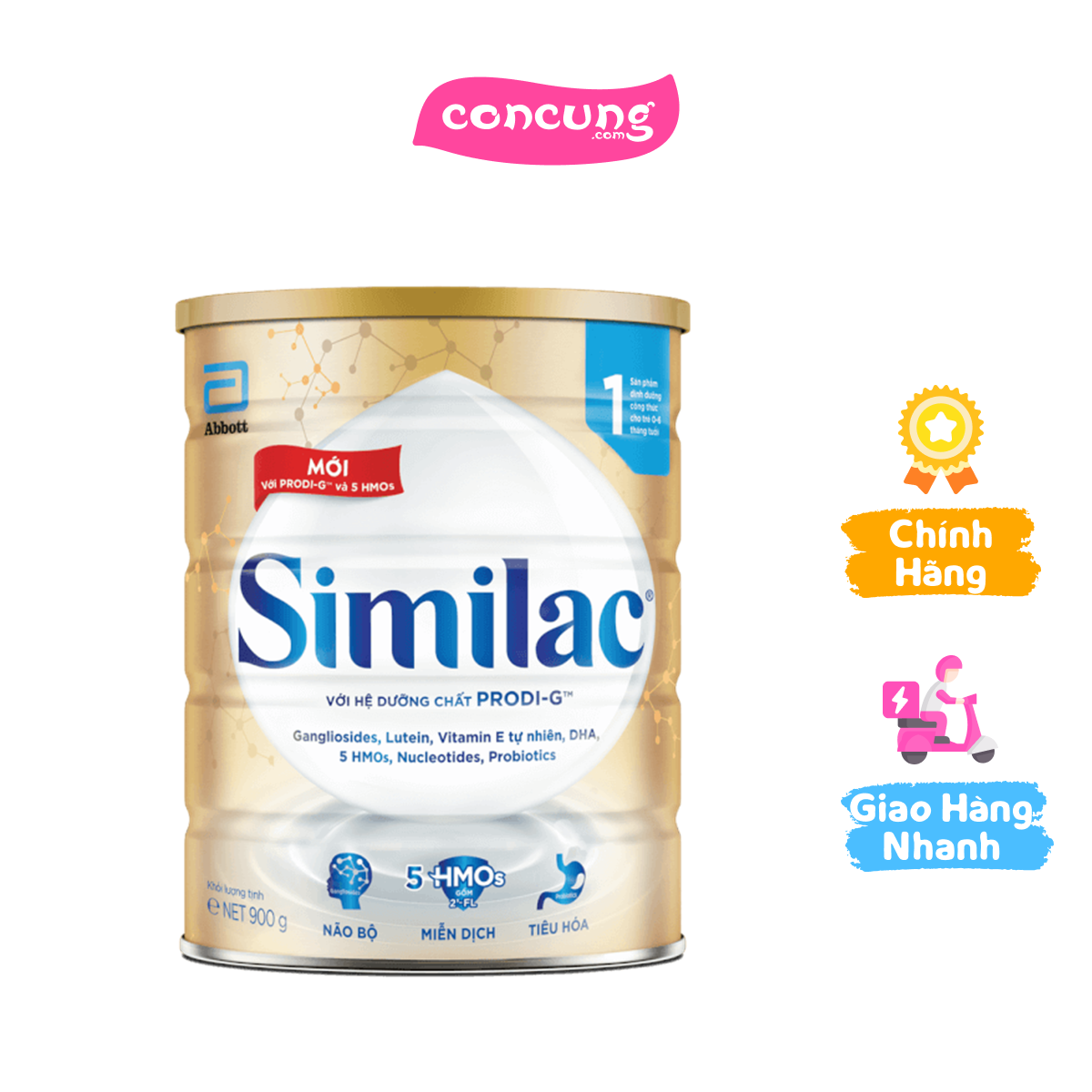 Sữa Similac Số 1 0-6 tháng 900g