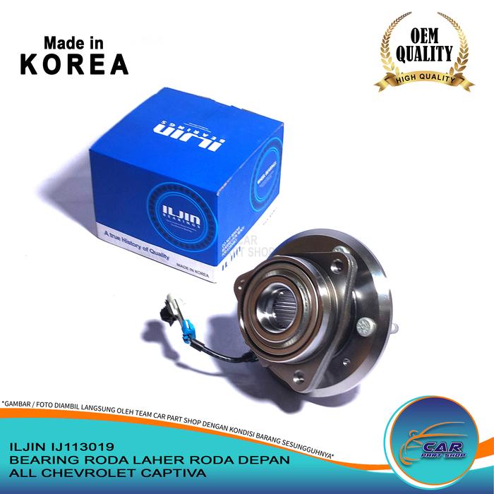 BEARING RODA LAHER RODA DEPAN ALL CAPTIVA HIGH QUALITY OEM GM - BY LARISAN Harga 1,764,000 rupiah*Gratis Ongkir
