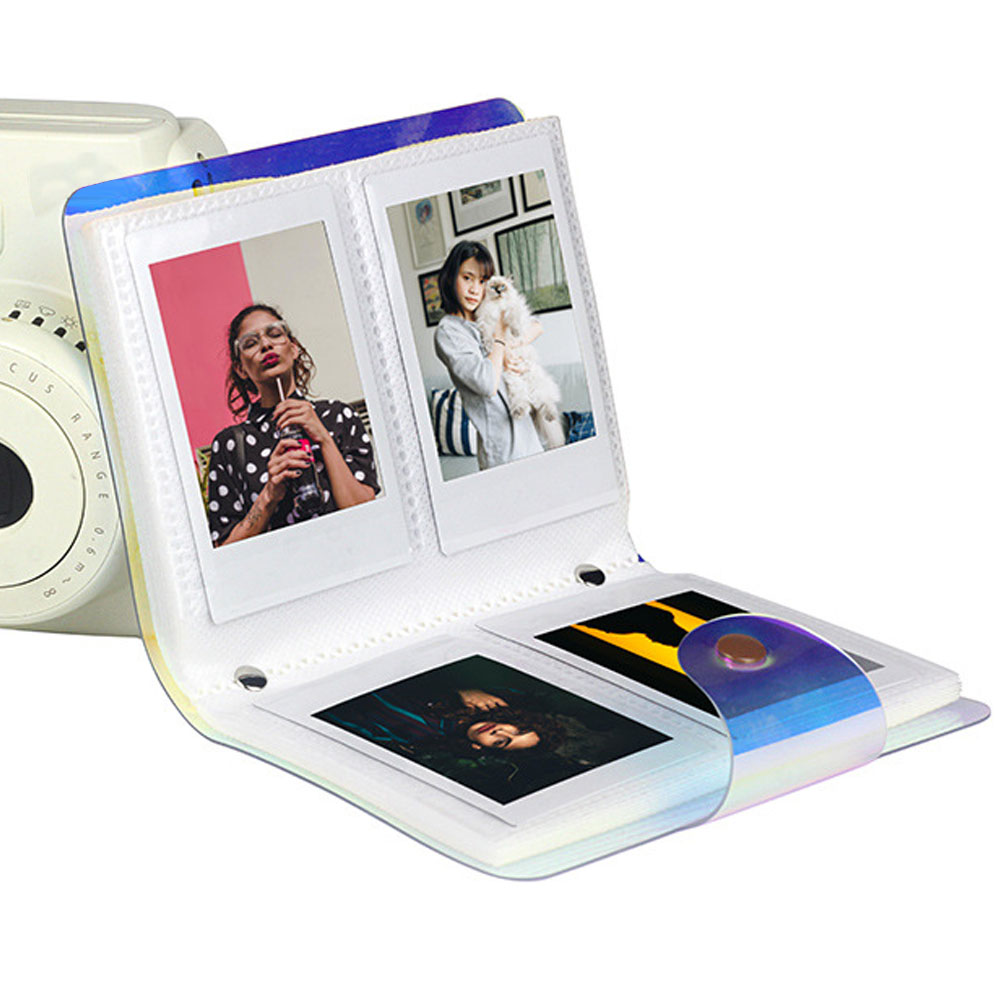 Viltrox อัลบั้มสมุดภาพสีสันสดใสขนาด 3 นิ้วสำหรับภาพถ่าย Fujifilm Instax Mini