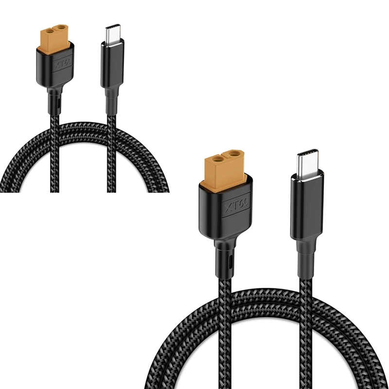 USB C to Adapter to Type C Charging Cable PD 100W 20V/5A for SC100 M7 M6 M6D M8S Charger