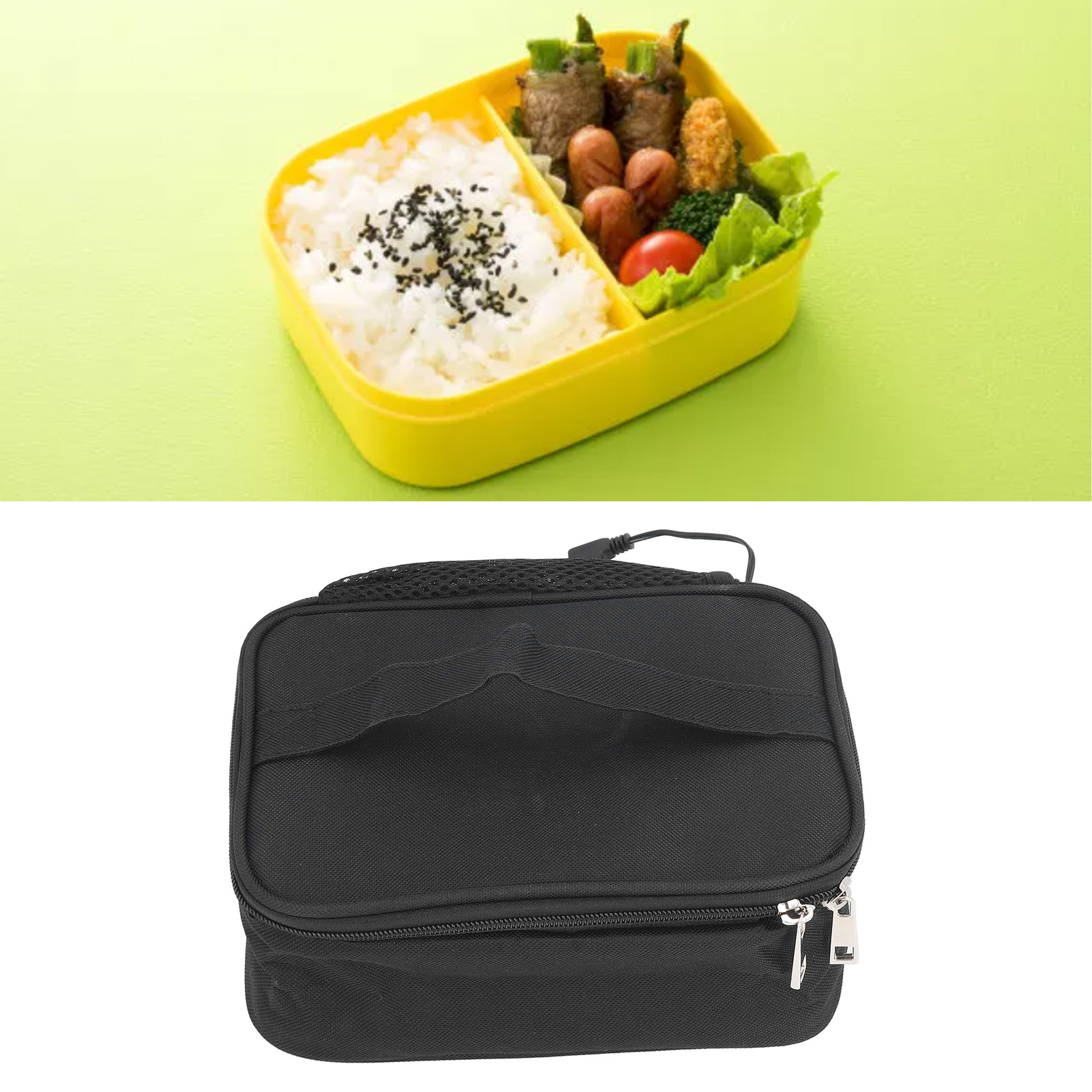 Lò nướng di động lò Túi tự động cách nhiệt màng nhôm lót 5V 2A có thể giặt cho văn phòng