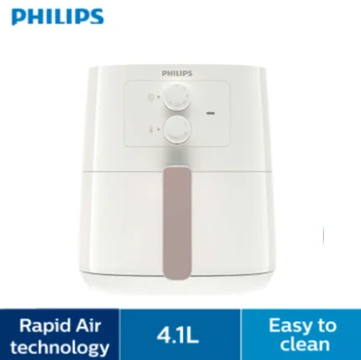 Philips HD9200 Essential Airfryer. Fry with up to 90% Less Fat. Fry, Bake, Grill, Roast, and even