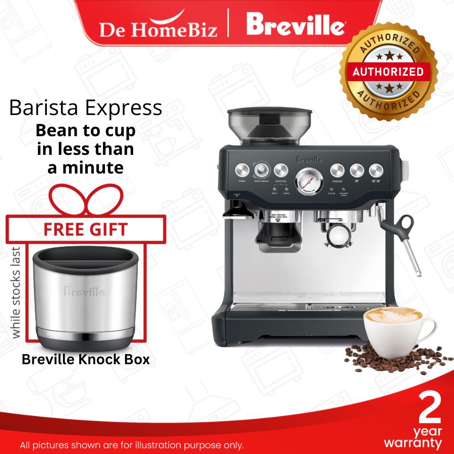 BREVILLE BES870CRN Barista Express Espresso Coffee Machine for