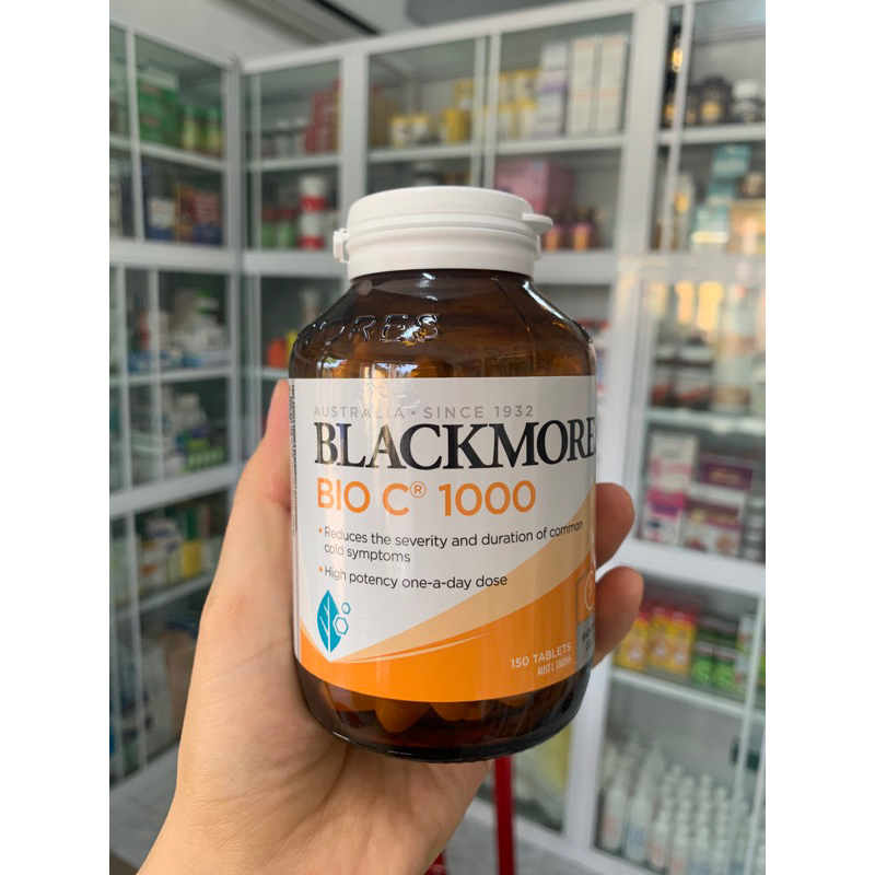 CAM KẾT CHÍNH HÃNG Viên uống Vitamin C Blackmores Bio C 150v 1000mg