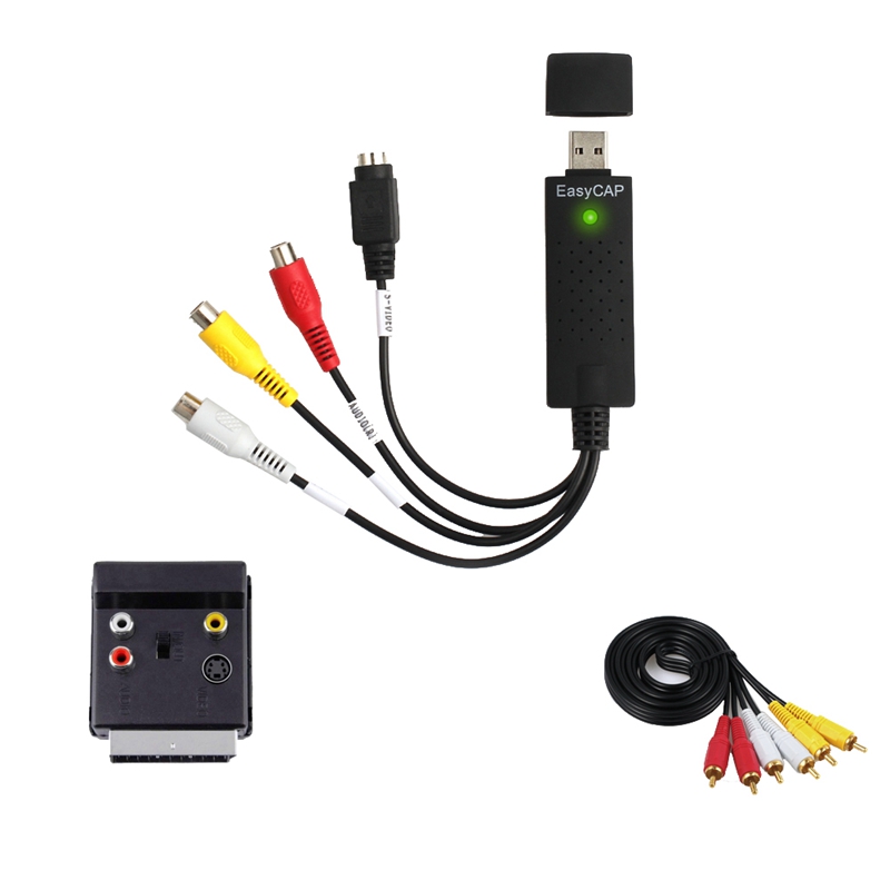 【Latest model】Copy / Convert / Transfer Video & Camcorder Tapes to PC / DVD on 7 8