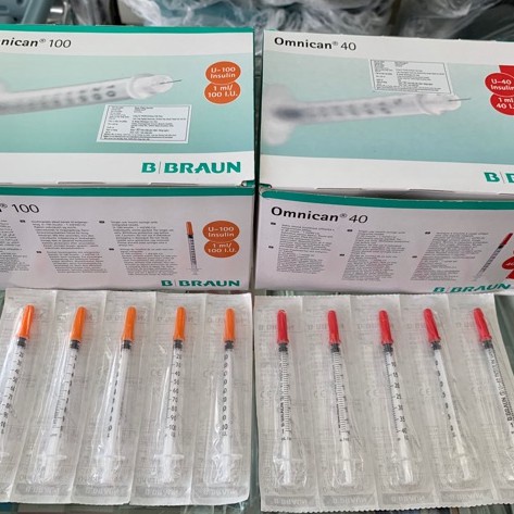 Kim Tiểu Đường 1cc/ Kim Tiêm Insulin BBraun