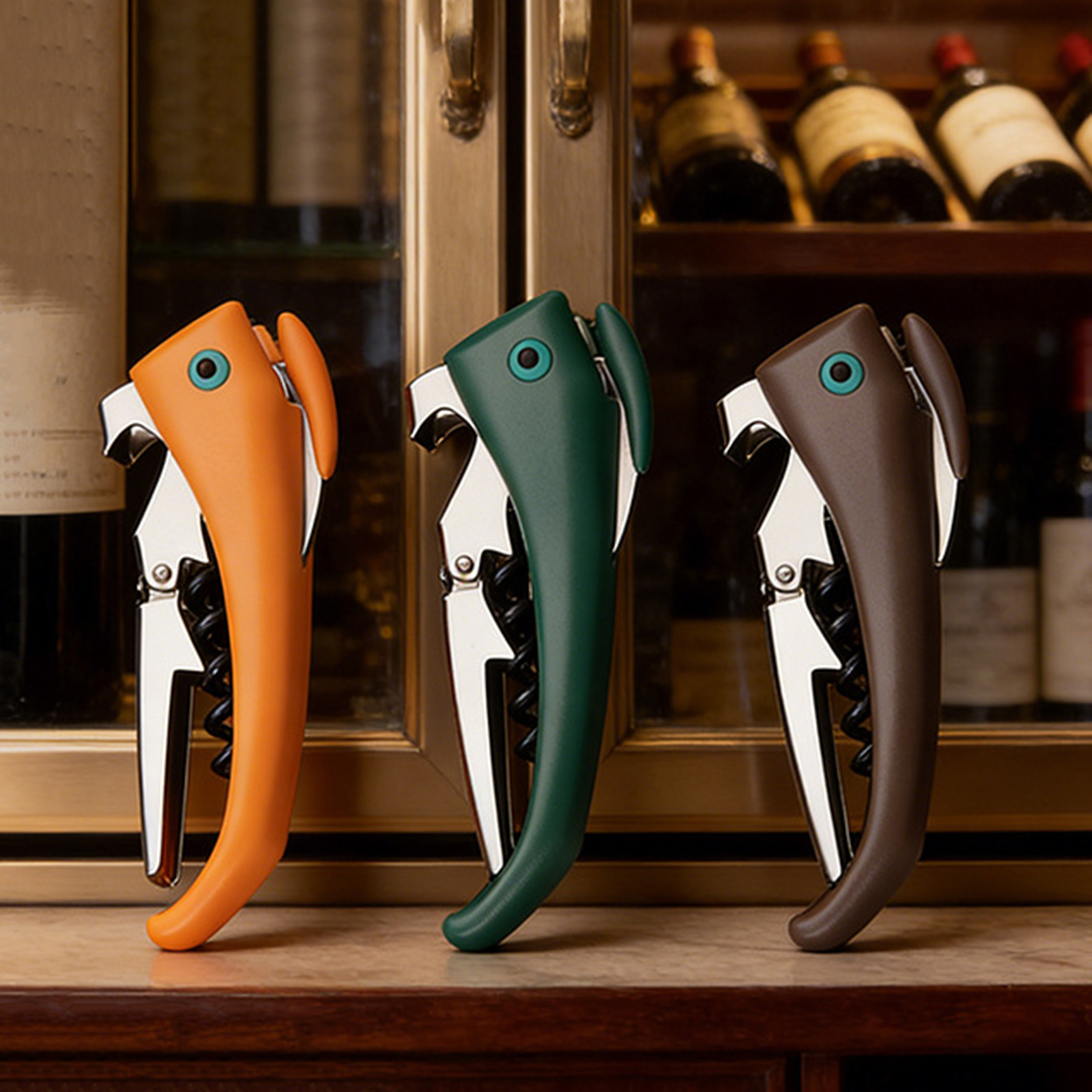 Multifunctional Stainless Steel Wine Corkscrew And Beer Opener_voghion.com