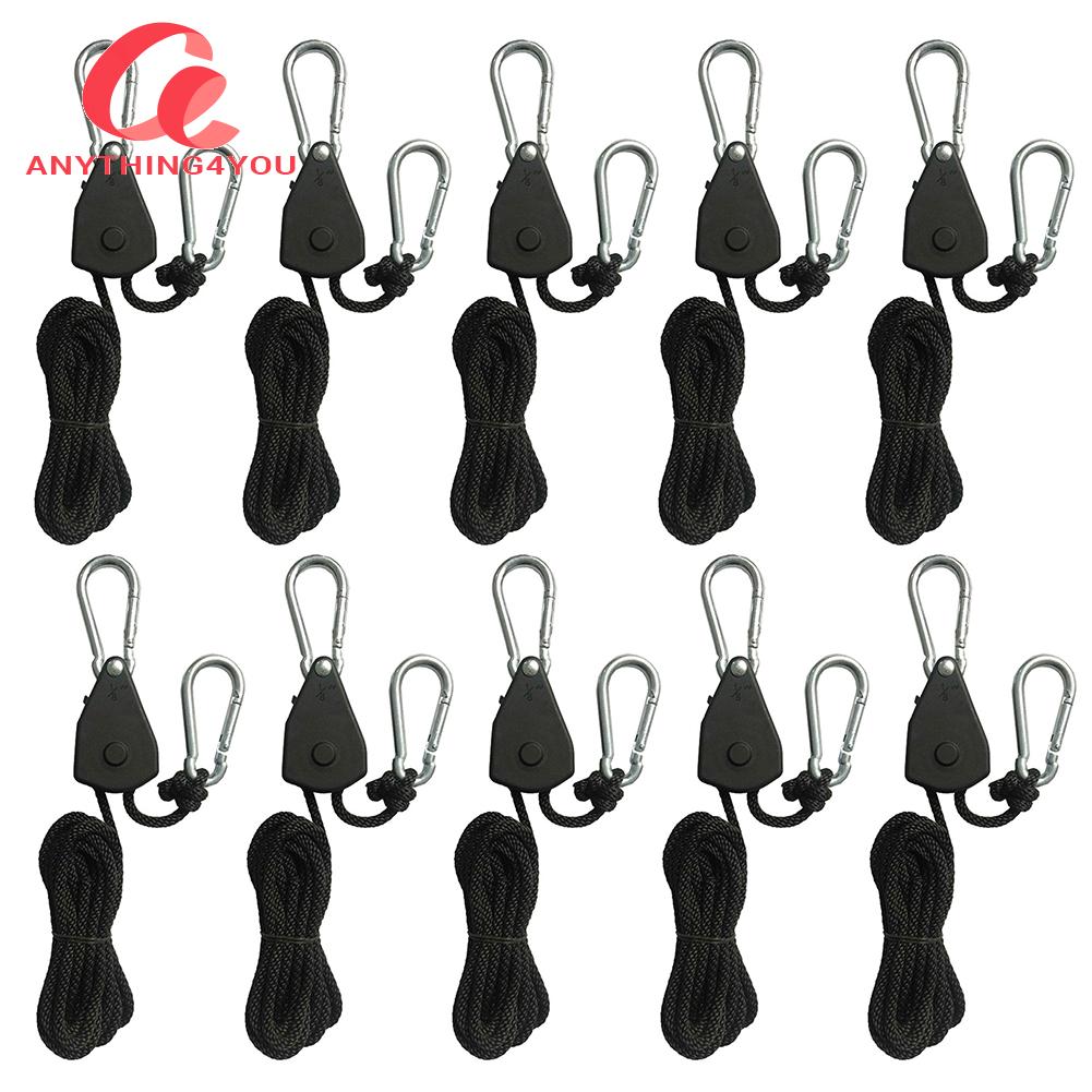 New Arrival 1 2 4 6 8 10 12 14 16pcs Hanger Pulley Ratchets Kayak Rope 1 8