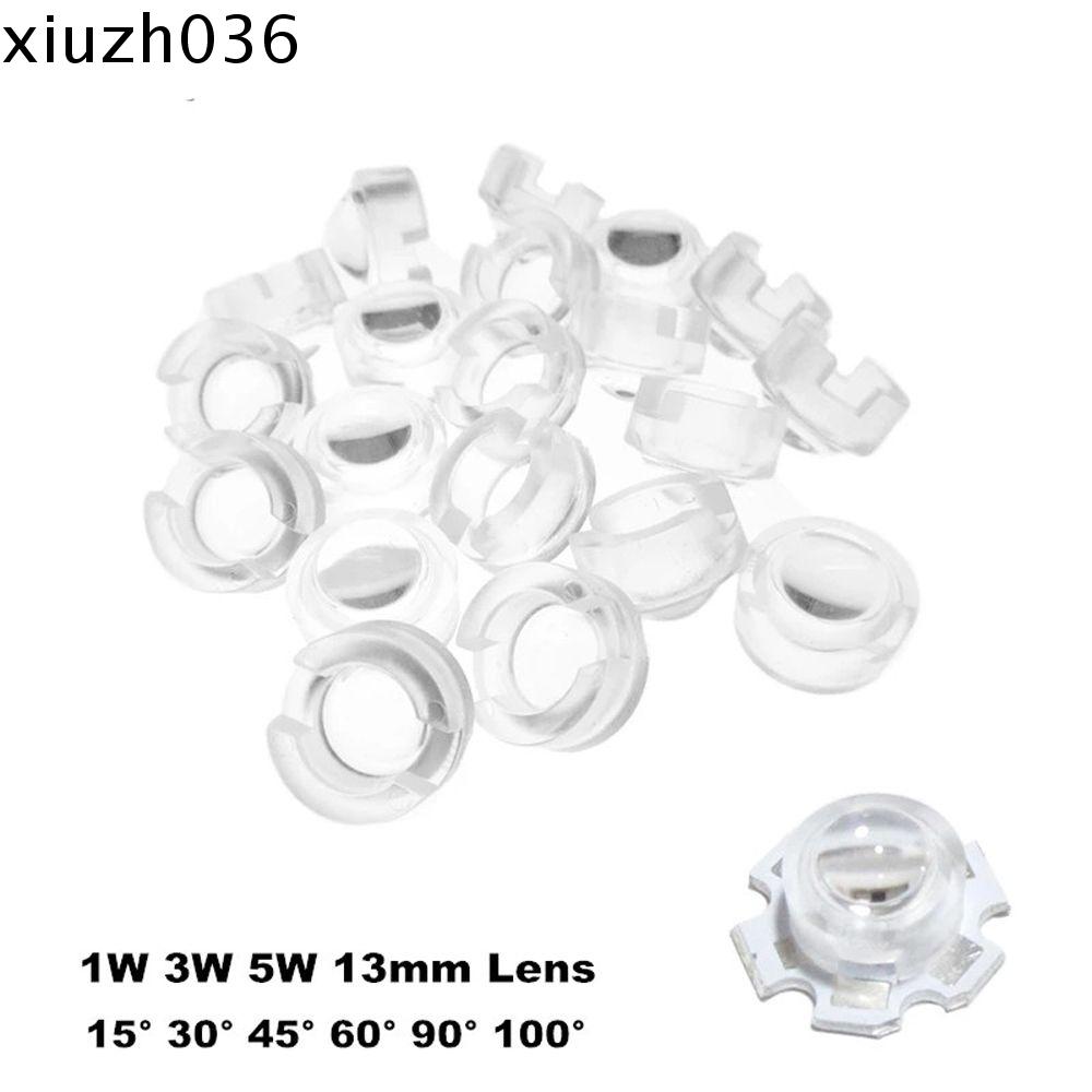 XIUZH036 Đèn tự làm 1W 3W Ống kính chuẩn trực cho IR CCTV Ống kính acrylic lồi Ống kính phản xạ Ống kính 13mm Ống kính mini Ống kính LED Ống kính acrylic