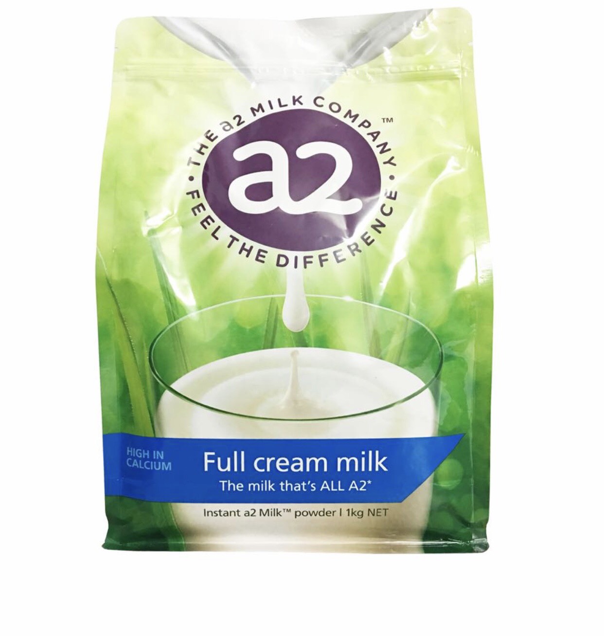 Sữa tươi dạng bột A2 nguyên kem 1kg cho người lớn và trẻ em trên 1 tuổi