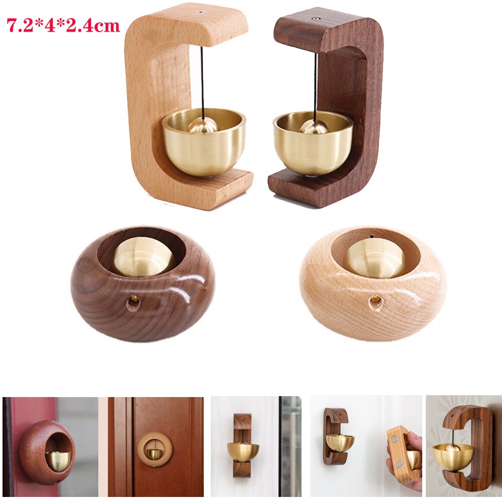 Xu Hướng Lối Vào Bằng Gỗ Chuông cửa không dây Chủ Cửa Hàng Chuông Chuông gió Từ Chuông Cho Mở Cửa Cảnh Báo Nhà chuông nhỏ Tân Gia