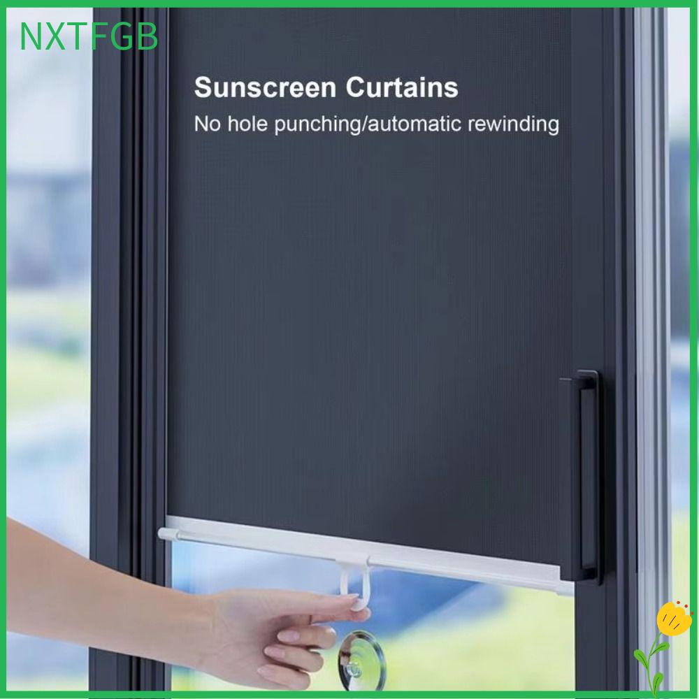 NXTFGB Có thể thu vào Rèm cuốn Đen Di động Tấm che nắng cửa sổ xe hơi  Cốc hút Rèm cửa chống tia UV Xe tải Ô tô