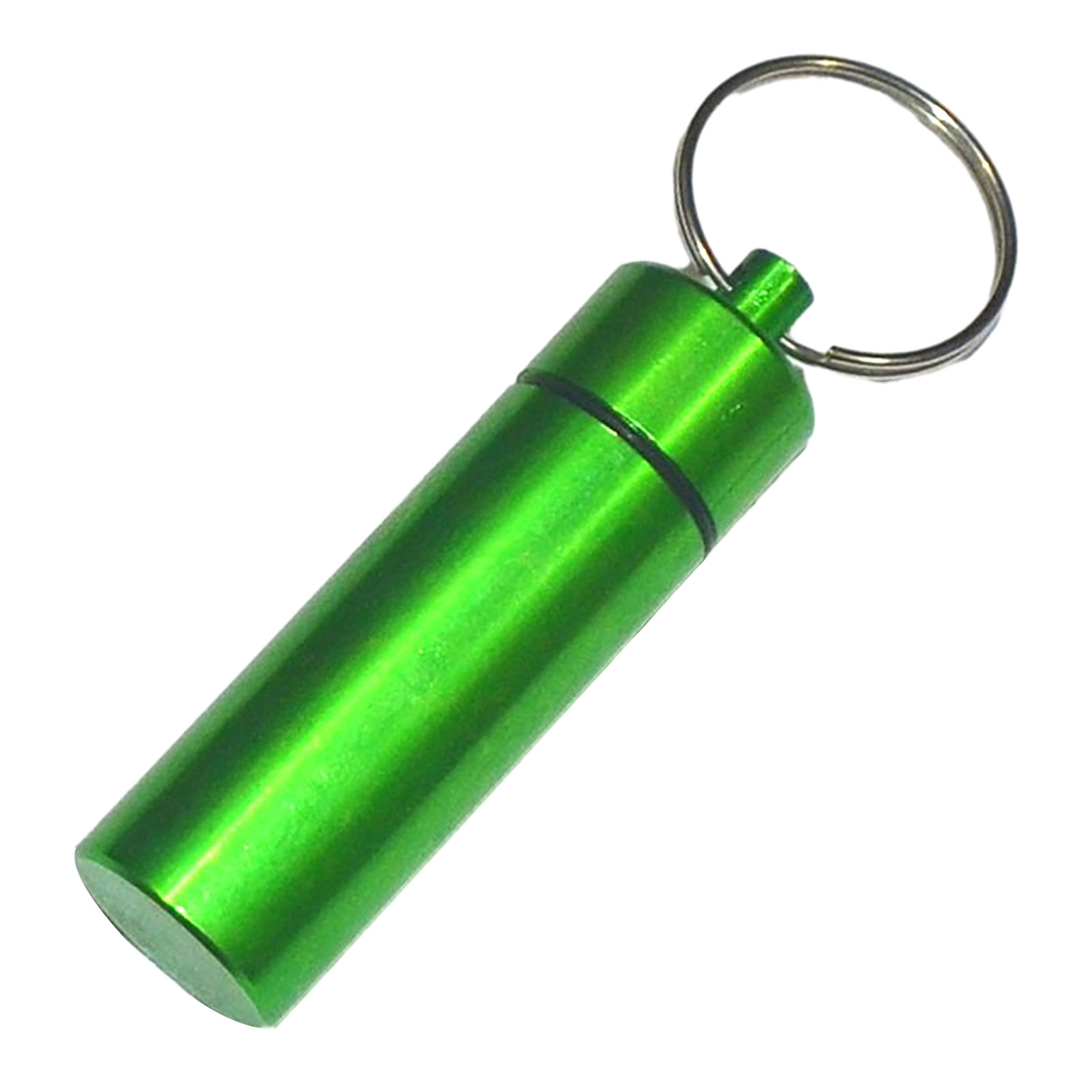 Bdzl lọ kín Keychain Ngoài Trời Hộp đựng thuốc Mini Không Thấm Nước Thuốc Lưu Trữ Chai Keychain Hợp 