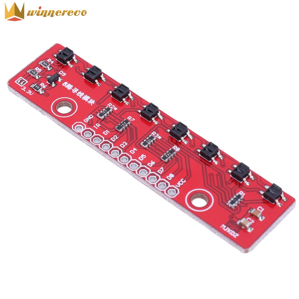 High-Performance 8Bit Detector Hunt Board 3.3V-5V with 8 Channels for Laboratory and Robotics Applications ราคา 79 บาท*ส่งฟรี