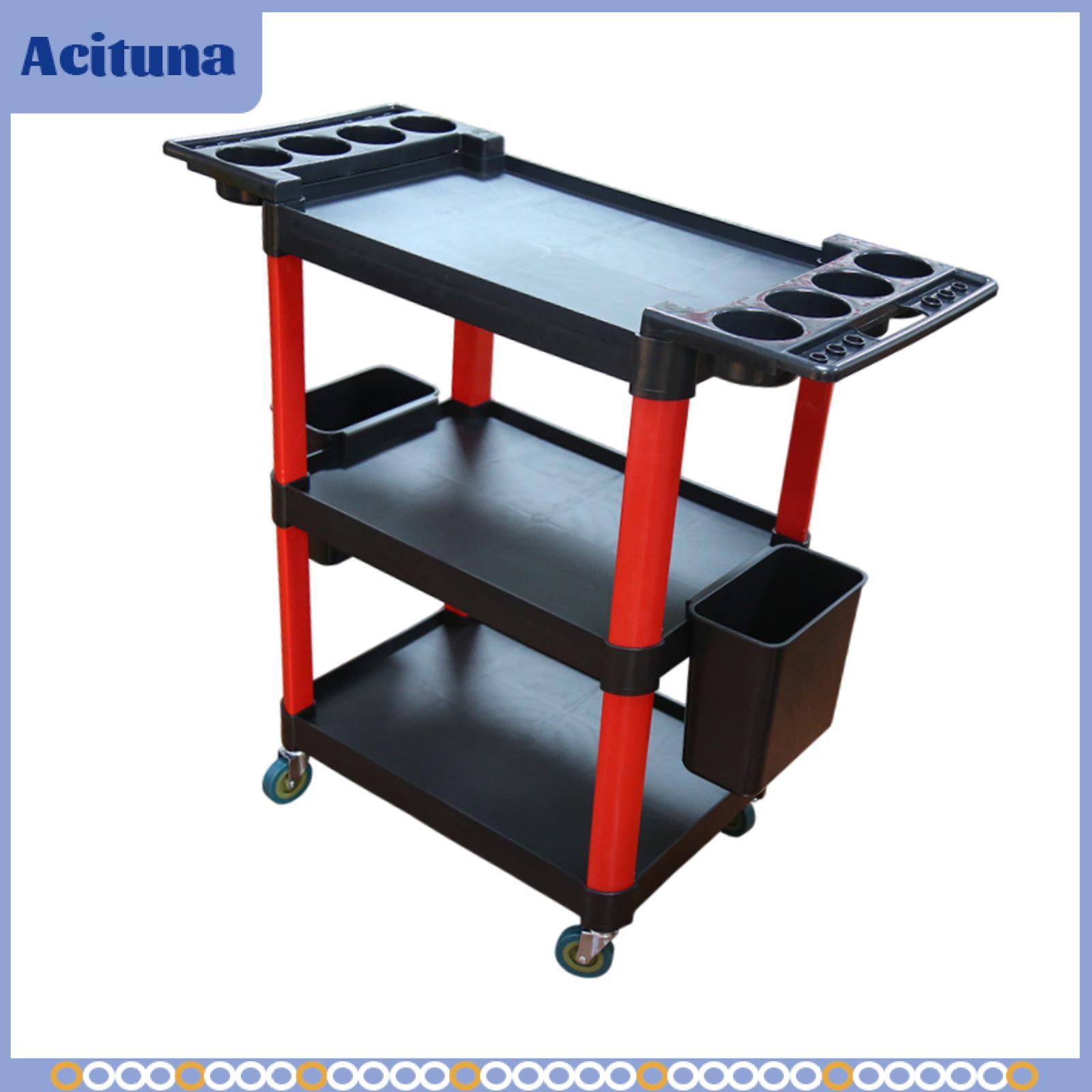 Car Detailing Tool Cart Home Projects Practical 2 Hanging Side Buckets Automotive Accessories Rolling Trolley Tool Storage Giá 4,192,778 Đồng*Miễn phí vận chuyển