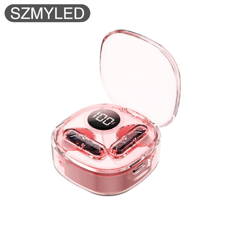 Wireless Earbuds V5.3 Headphones Hands-free Calling HiFi Noise Cancelling Cordless Earphones With Charging Case