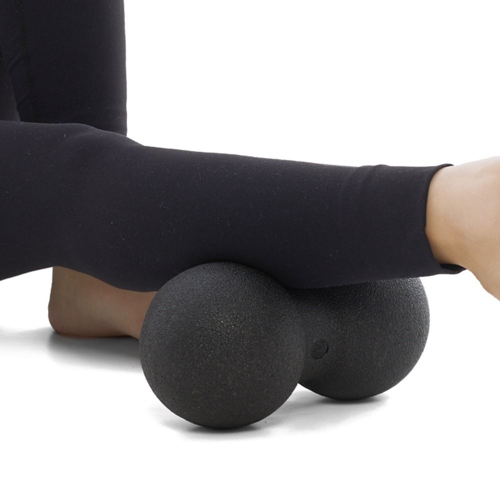 TU3Y Điểm kích hoạt Bóng mát xa đậu phộng Giảm đau Lacrosse đôi Bóng di động Tập thể dục Cellulite Bóng myofascia Yoga