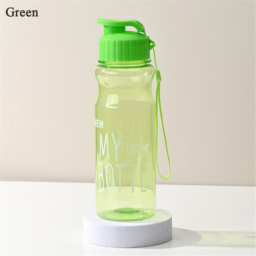 ADYQKU0DH 650ML Du lịch Trong suốt Thể thao Nhựa Chai nước Cốc nước Sức chứa lớn