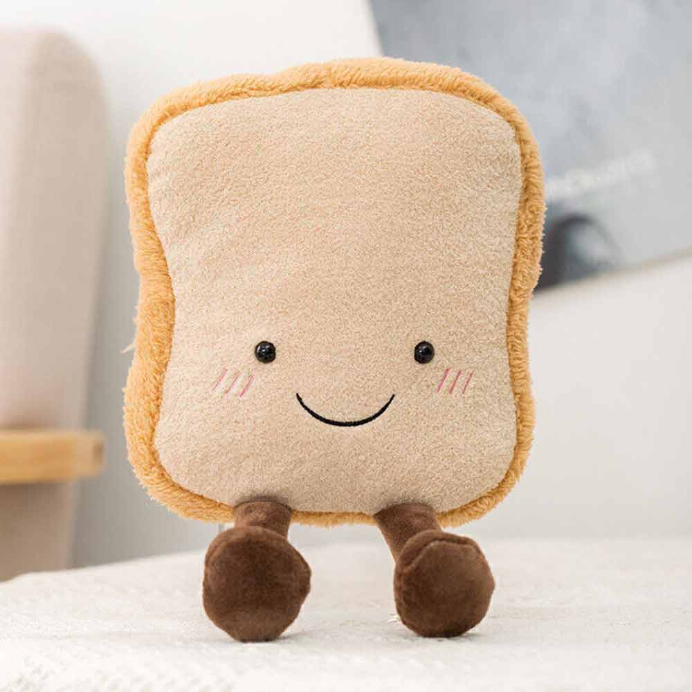 New Jellycats Cute Plush Toast Bread Pretzel Croissant Baguette Toy Stuffed UK Kids Best Gift