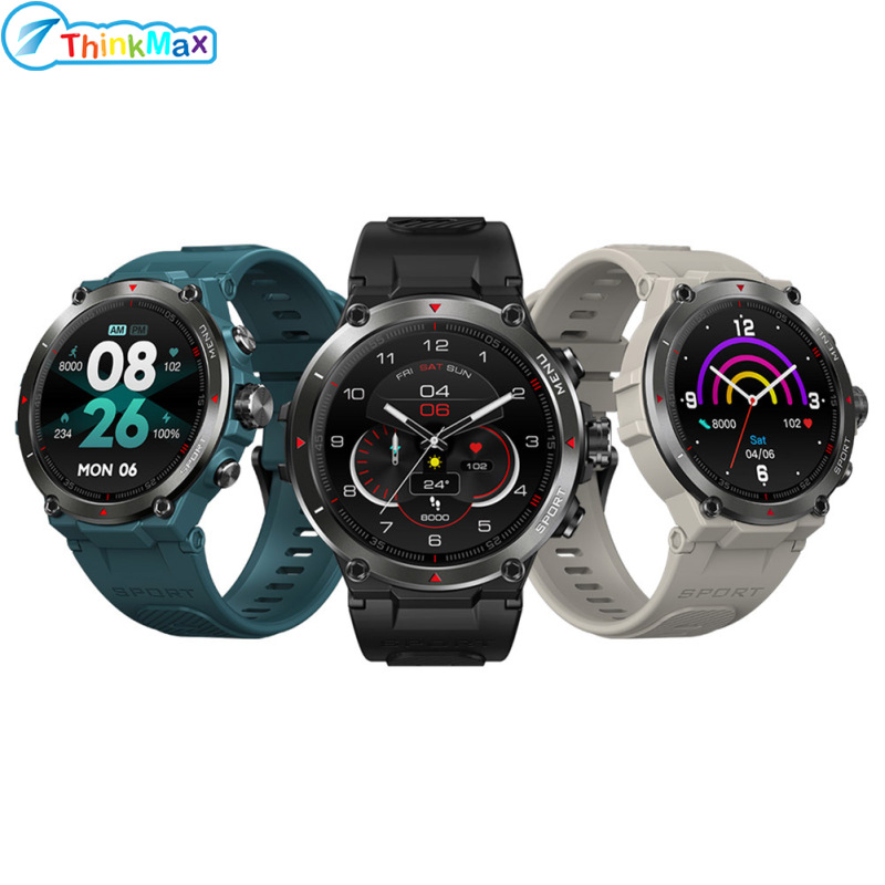 Zeblaze Stratos2 Gps Smart Watch 5 Atm Water Resistant 360 Hd Amoled Display Health Monitor Long Battery Life Smartwatch ราคา 2,104 บาท*ส่งฟรี