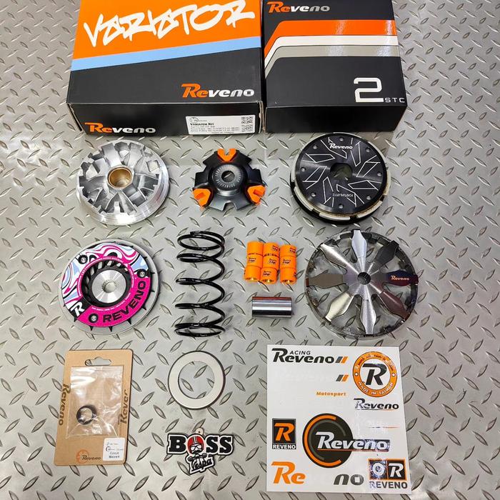 FULL KIT CVT REVENO CLUTCH VARIATOR FLYWHEEL VESPA GTS 150 IGET PIAGGIO APRILIA SR GT - DHIORA STORE Harga 14,426,000 rupiah*Gratis Ongkir