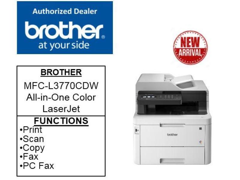 Brother Mfc L3770cdw Free Voucher 40 Till 28 Sept 2019 Wireless Colour Led 3