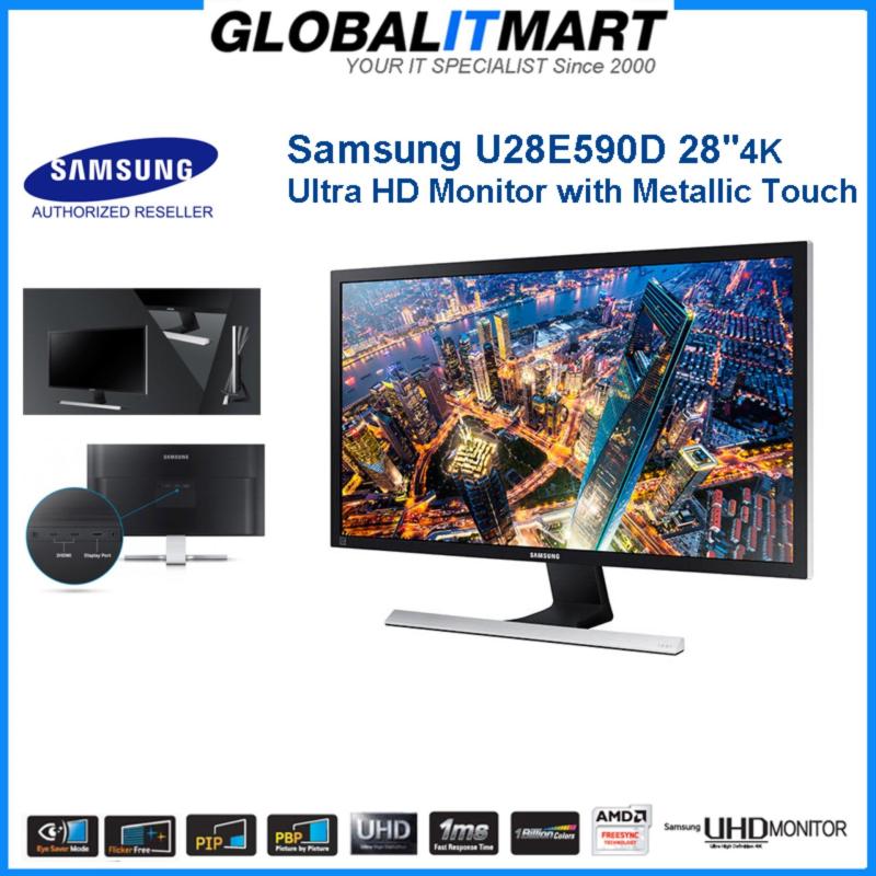 Samsung U28E590D 28 4K Ultra HD Monitor with Metallic Touch Singapore