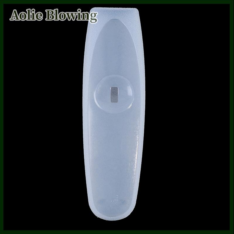 Aolie Trong suốt Silicone trường hợp đối với TV điều khiển từ xa bảo vệ Bìa AN-MR600 650