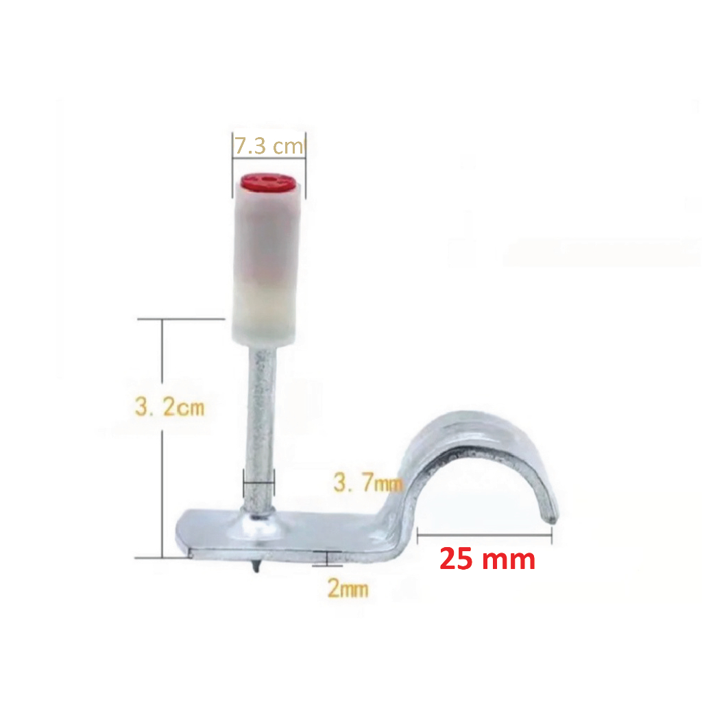 Gói 50 đinh hạt nổ dùng cho súng bắn đinh máy bắn đinh bê tông