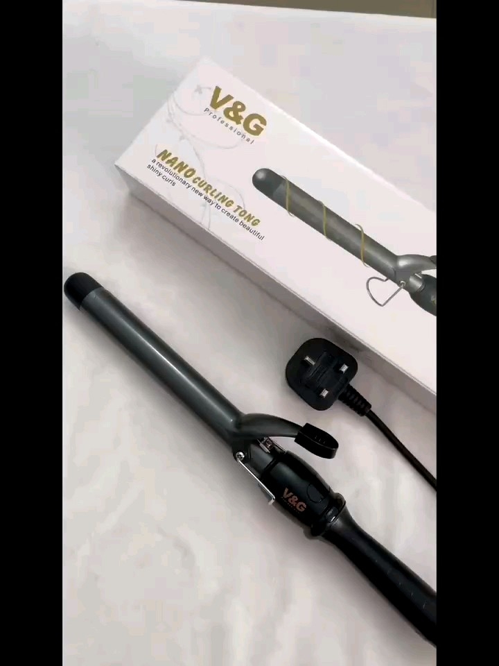 100% Original V&G Curling Iron Curling Tong Curler Professional