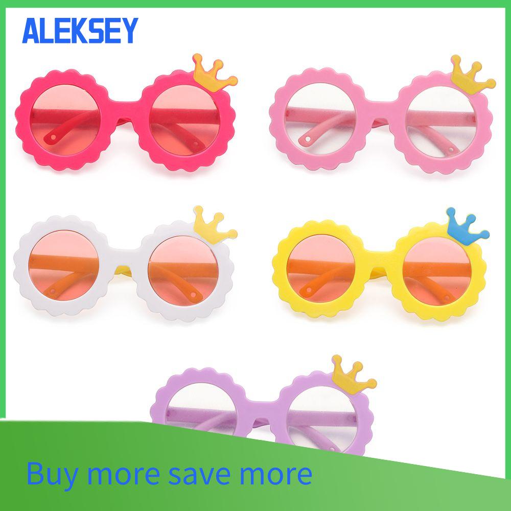 FASHION ALEKSEY Accessories Cute Toys Round Glasses Dolls Glass With Crown