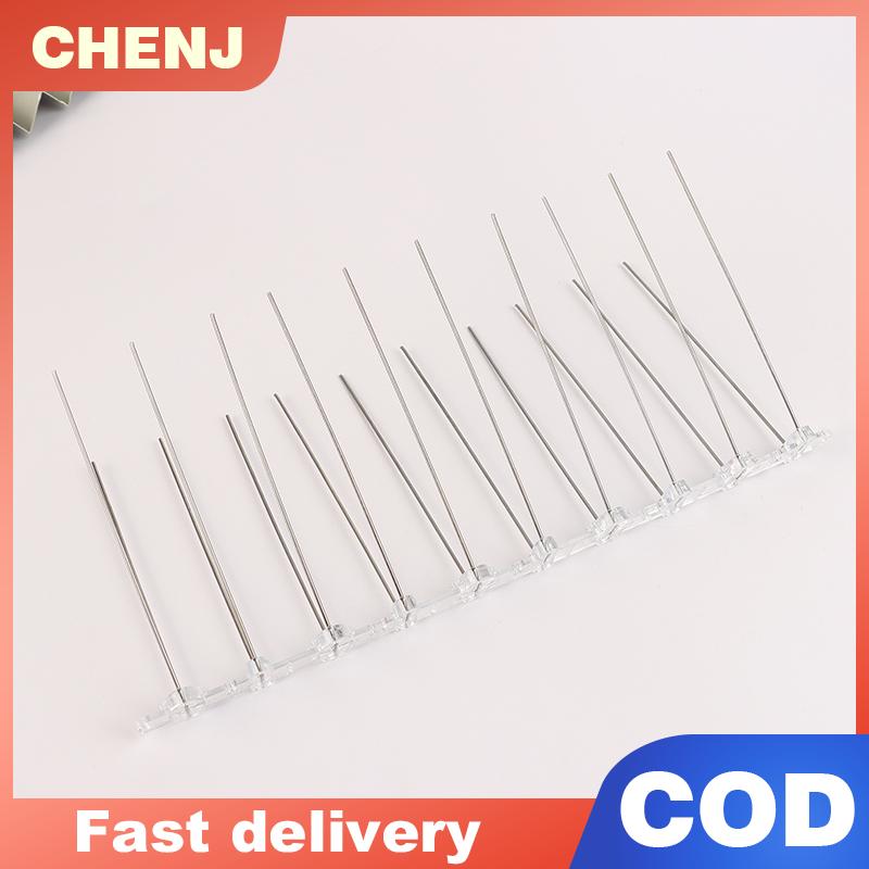 CHENJ 1ชิ้นหนามแหลมนกพิราบและเครื่องไล่นกยับยั้งระเบียง25ซม. ชุดกันนกขับไล่แมลง ราคา 31 บาท*ส่งฟรี