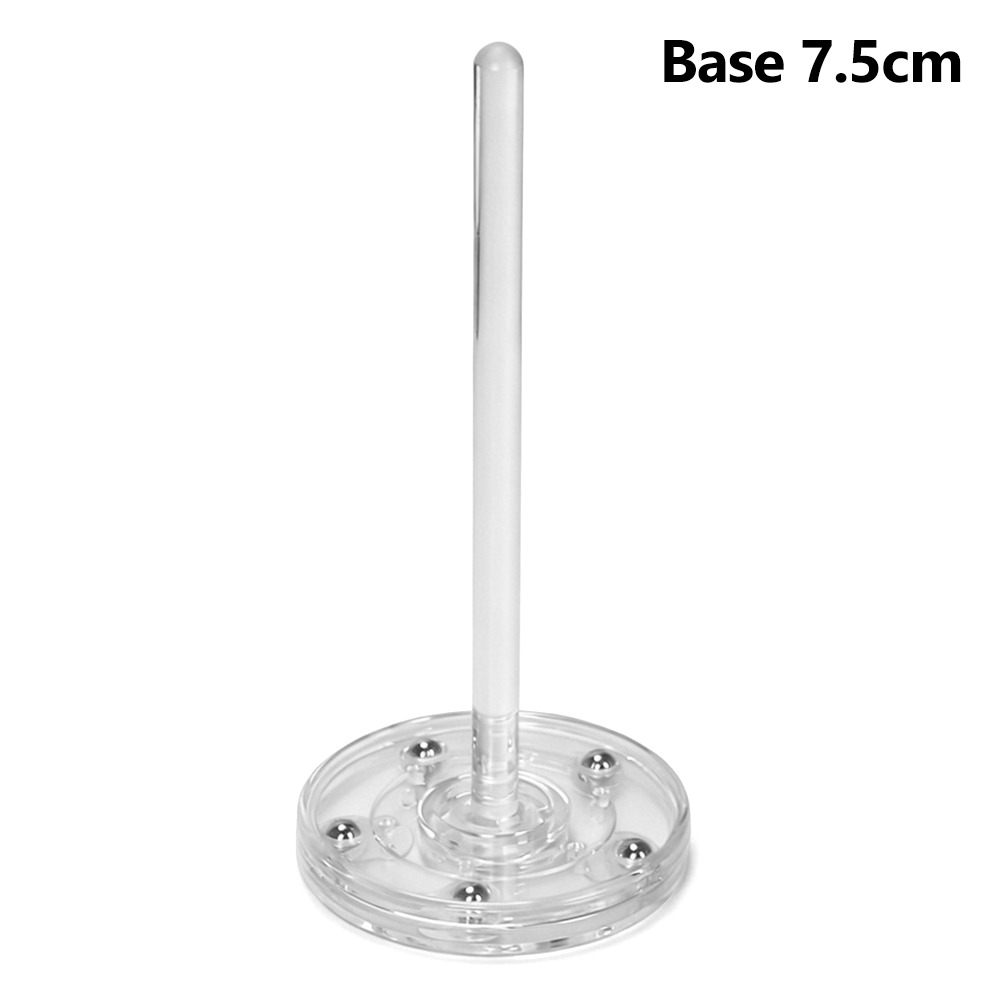 BESTITIT Di động Khung trục sợi Có thể tháo rời Nhựa Giá đỡ sợi Cuộn sợi len xoay Có thể xoay được Phụ kiện móc len Đan bằng tay