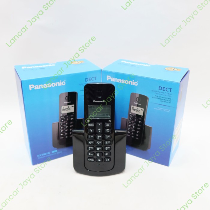 PANASONIC WIRELESS KX-TGB110 (BLACK) NEW MODELS Giá 769,000 Đồng*Miễn phí vận chuyển