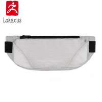 Lakexus Waterproof Waist Bag for Running Jogging Slim Zip Fanny Belt Pouch Pack Sport Crossbody for Walking Cycling Less Than 6.5inch Phone Holder