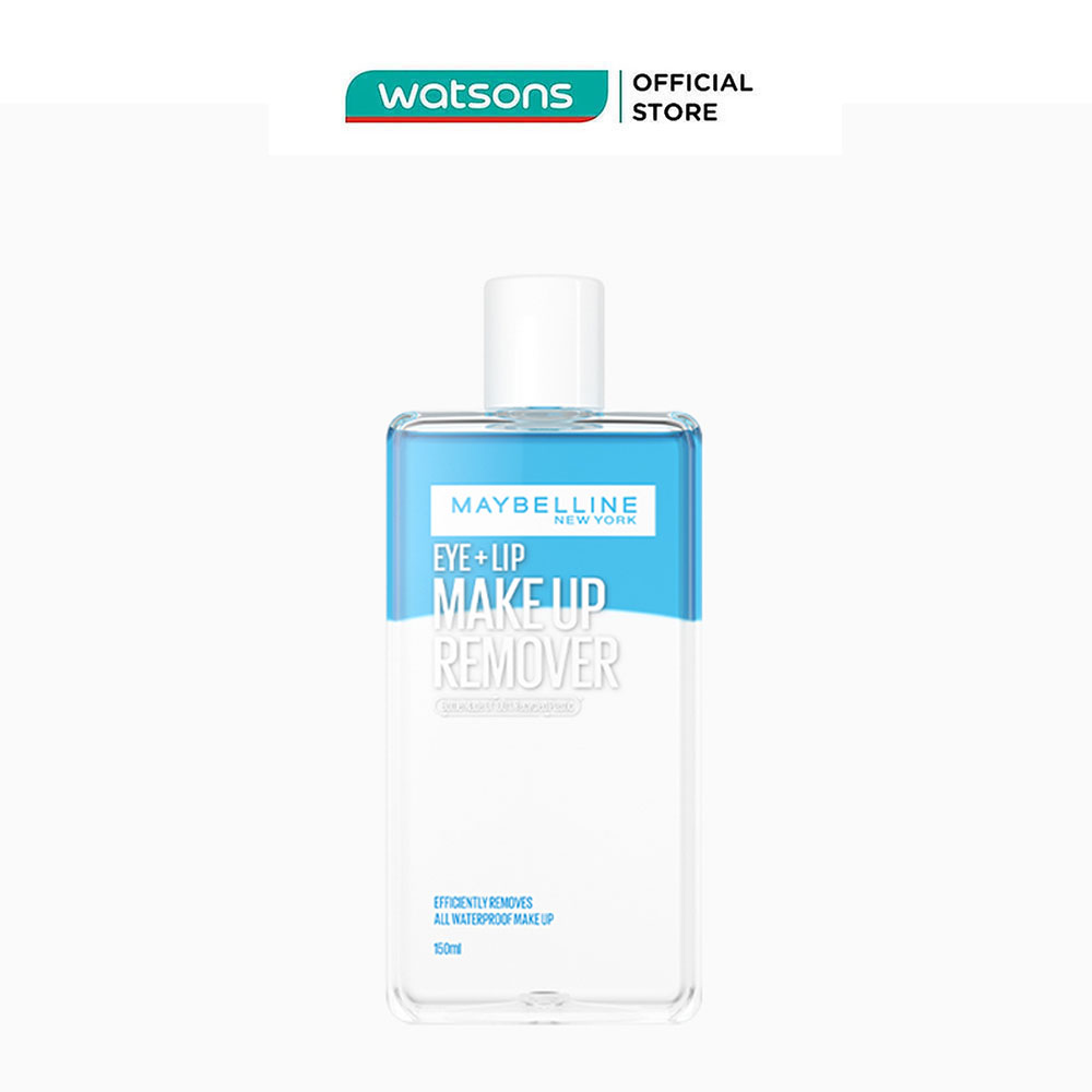 [MUA LÀ CÓ QUÀ] Tẩy Trang Mắt Môi Maybelline New York 150ml