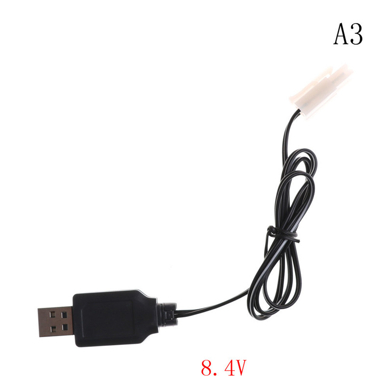 【HCX Store】💖【HOT SALE】🎈🎈 Dc 6V 7.2V 8.4V 9.6V RC pin USB Sạc Adapter cho điều khiển từ xa xe - 3