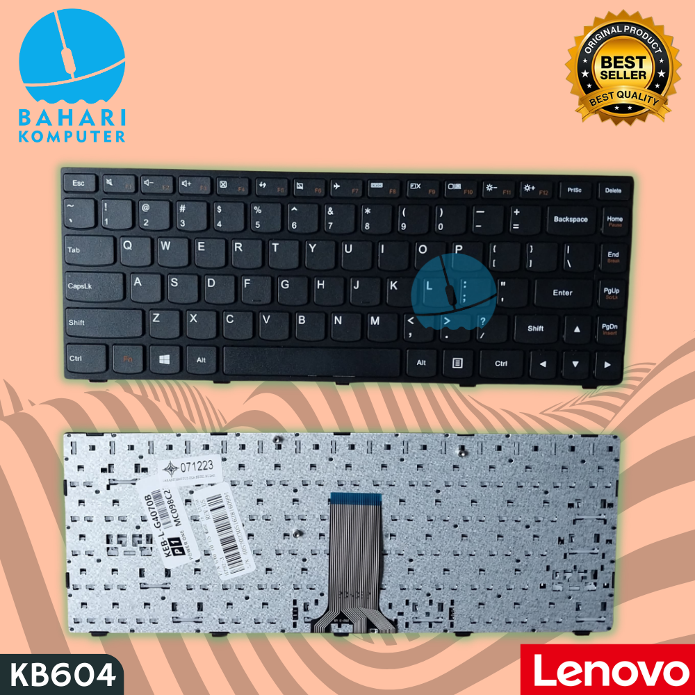 Tastiera Lenovo Chromebook 100e 2a Gen, 300e 2a Gen, N23, Layout UK, Nera, Nuova