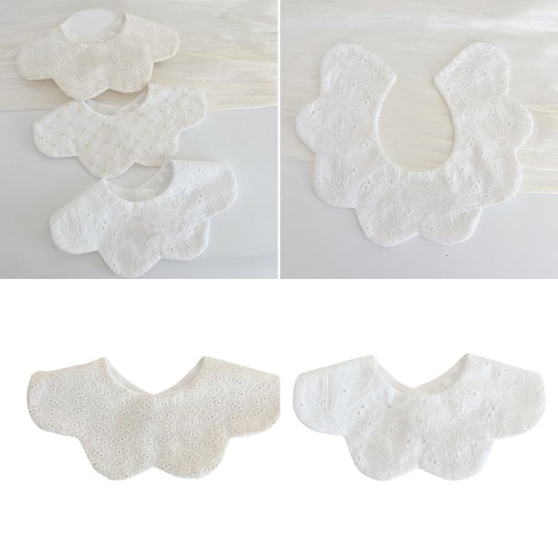 Sơ sinh chảy nước dãi Tạp dề yếm bông cánh hoa ợ vải điều dưỡng BIB Yếm ăn trẻ em cho trẻ sơ sinh 0-3 năm