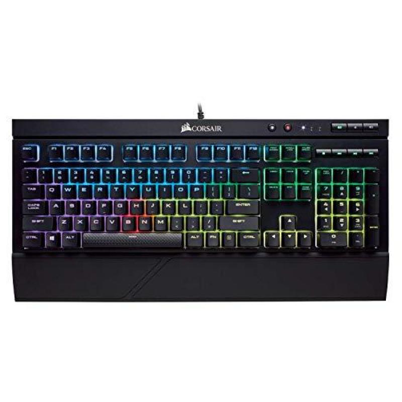 CORSAIR K68 RGB Mechanical Gaming Keyboard, Backlit RGB LED, Dust and Spill Resistant - Linear & Quiet - Cherry MX Red Singapore