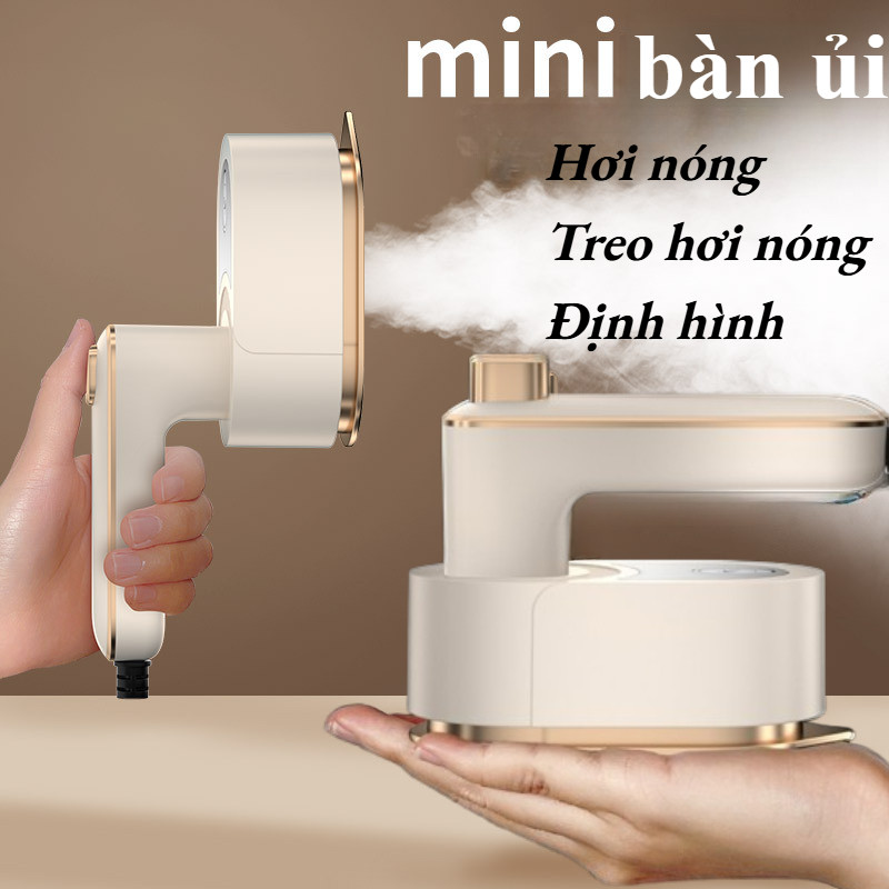 Bàn Ủi Hơi Nước Mini,Bàn Là Hơi Nước Cầm Tay Công Suất,Bàn ủi hơi nước có tay cầm có thể xoay