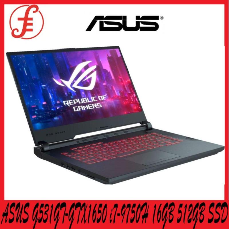 ASUS ROG G531GT-GTX1650 i7-9750H Win10 64bit 16GB Ram + 512GB PCIe NVMe SSD NVIDIA GeForce GTX 1650 15.6 FHD (G531GT-GTX1650)