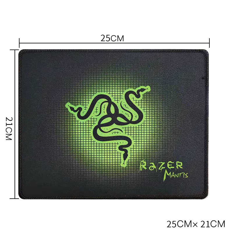 Razer mouse pad. 250mm*210mm*2mm exquisite mouse pad