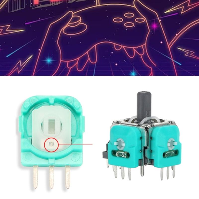 1/4/10pcs 3D Joystick Potentiometer Sensors Module Replacement Hall Effect Module Gaming Accessories Repair Parts ราคา  251 บาท*ส่งฟรี